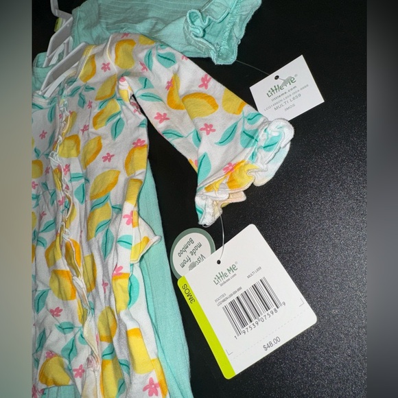 LITTLE ME. 2 piece footies set - Picture 5 of 8